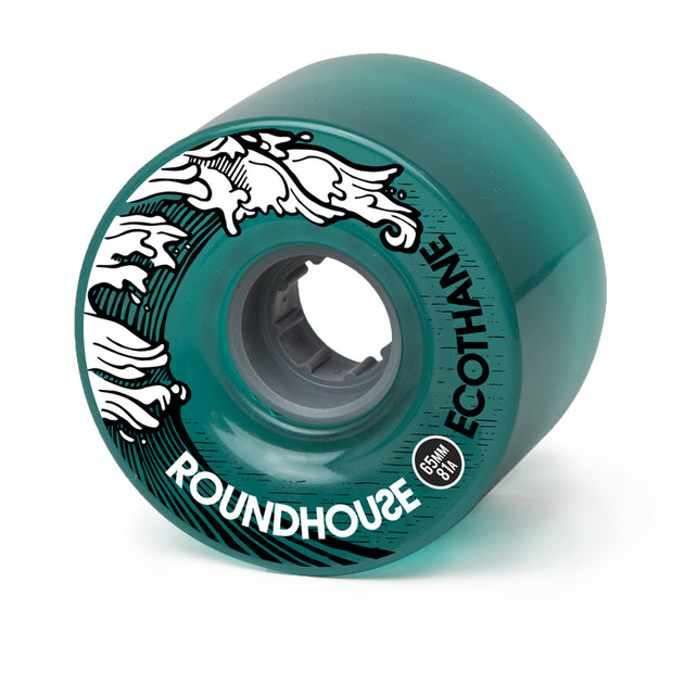 Roundhouse by Carver Ecothane Mag Wheels - 65mm 81a - Aqua – Surf