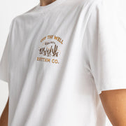 Rhythm Worn Path SS T-Shirt - Vintage White