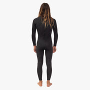Vissla 7 Seas 4/3 Jade Hex Wetsuit Back Zip- Black