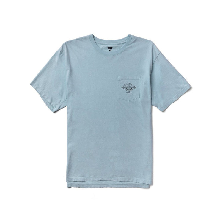 Vissla Ay Frame Premium Pocket Tee - Chambray