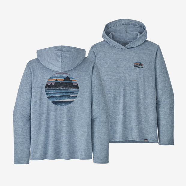 Patagonia Capilene Cool Daily Graphic Hoody - Steam Blue