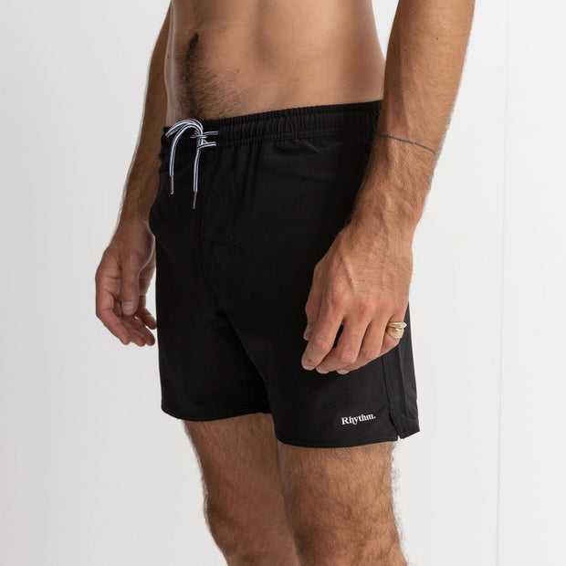 Rhythm Classic Beach Short - Black