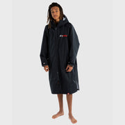 Dryrobe Advance Long Sleeve Change Robe V3 - Black/Grey