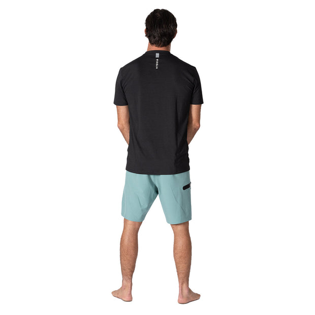 Vissla Twisted Eco SS Rashguard - Black