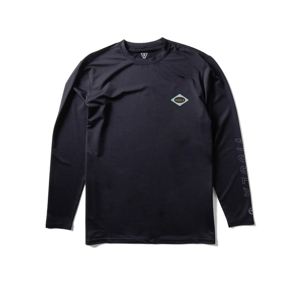 Vissla Easy Seas Eco LS Rashguard - Black