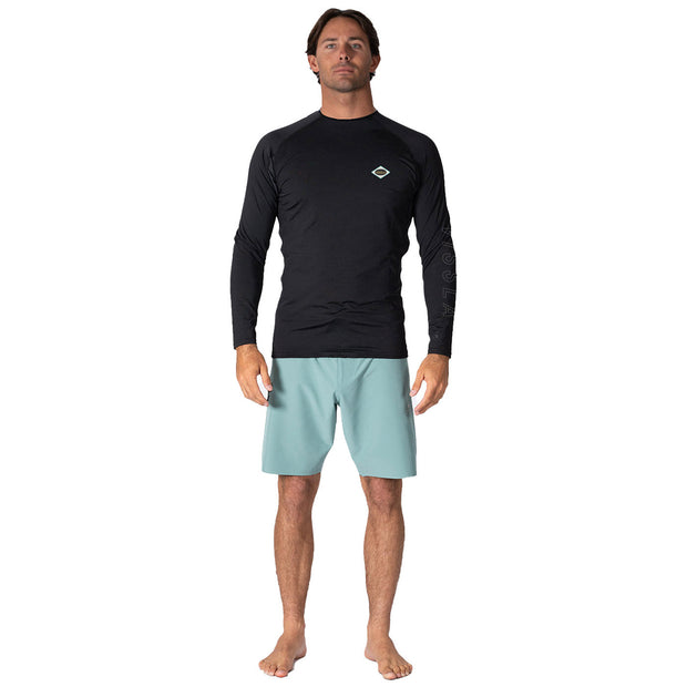 Vissla Easy Seas Eco LS Rashguard - Black