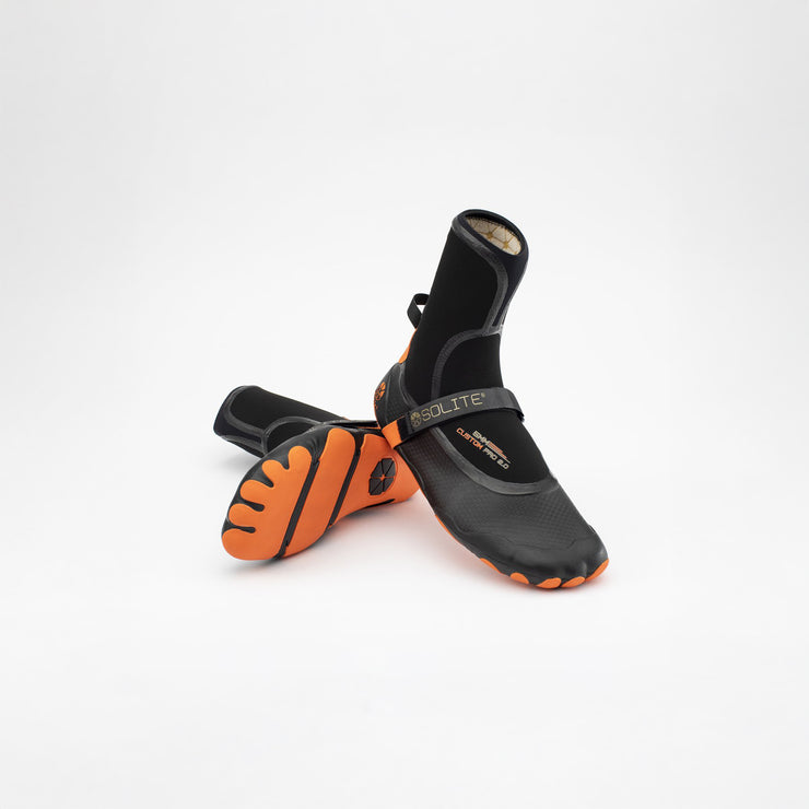 Solite 5mm Custom Pro 2.0 Bootie - Orange/Black (2022)