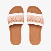 Roxy Slippy Sandals - Tan