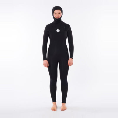 Rip Curl Women's 5/4 Dawn Patrol CZ Hooded Wetsuit