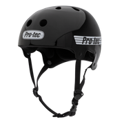 Pro-Tec Old School Skate Helmet - Gloss Black