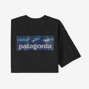 Patagonia M's Boardshort Logo Pocket Responsibili-Tee - Black
