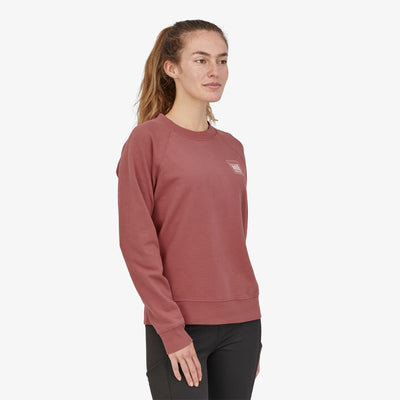 Alpine Icon Regenerative Organic Cotton Crew Sweatshirt - Rosehip