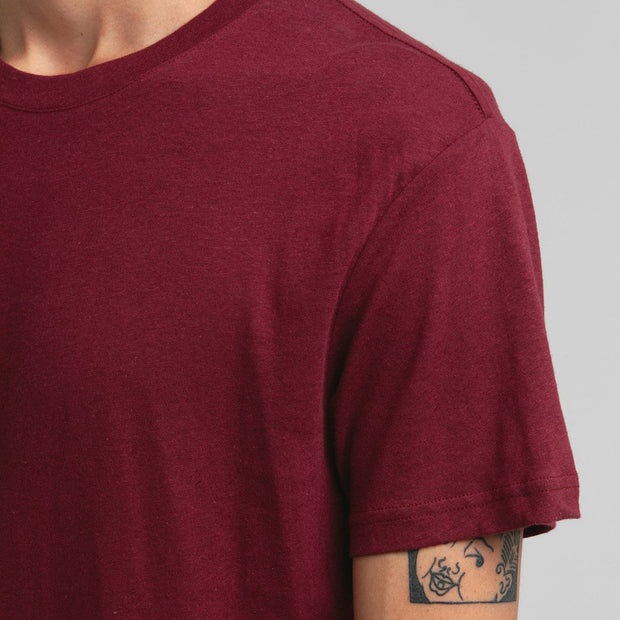 Rhythm Premium Linen T-Shirt - Henna