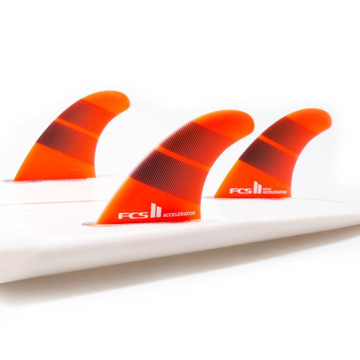 FCS II Accelerator NEO Glass Tri Fin Set - Various Sizes – Surf