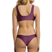 June Lola Bikini Bottom - Raisin