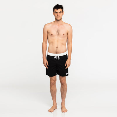 Banks Journal Primary Boardshort - Dirty Black