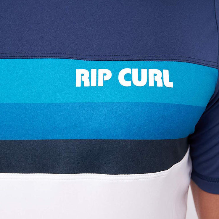 Rip Curl Surf Revival Panel Short Sleeve UV Tee - Navy