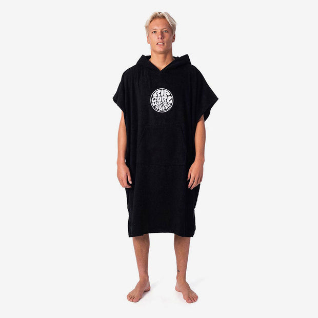 Rip Curl Icons Hooded Towel - Black