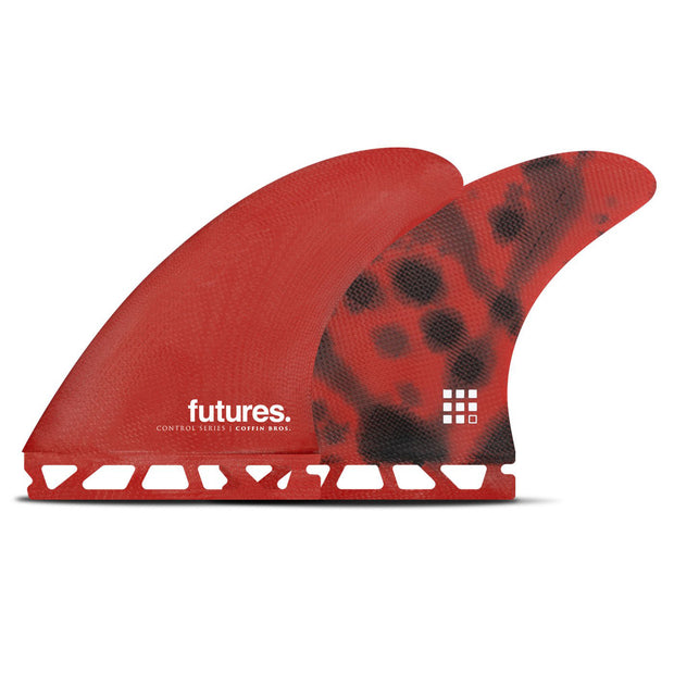 Futures Coffin Bros. Control Series Thruster - Medium - Red/Black