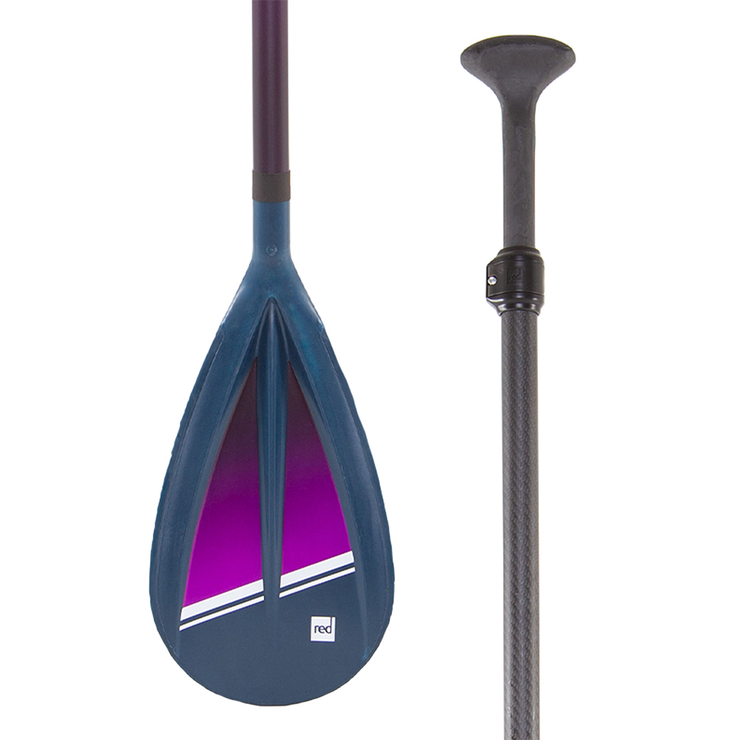 Red Paddle Co. Hybrid Tough Adjustable SUP Paddle - Purple
