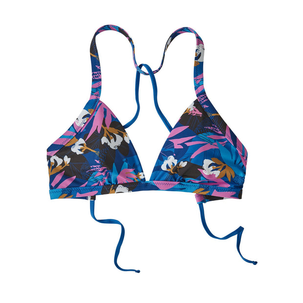 Patagonia Women's Nanogrip Bikini Top - Superior Blue