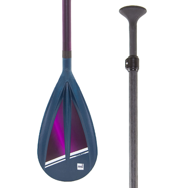 Red Paddle Co. Prime Tough Adjustable SUP Paddle - Purple
