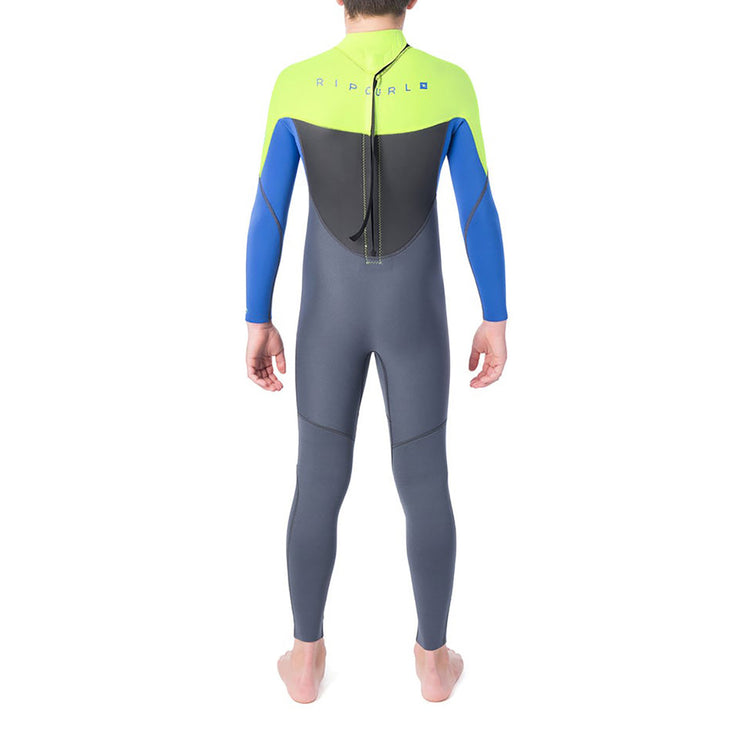 Rip Curl Jr. Omega 3/2 Wetsuit - Lime