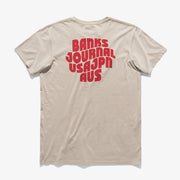 Banks Journal Posted Classic Tee - Bone
